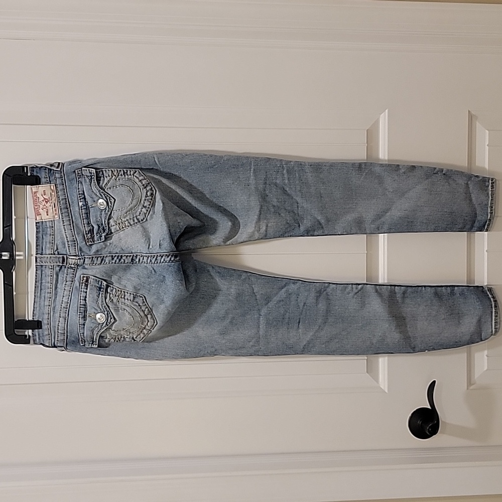 True Religion Women's Light Blue Skinny Jeans Size 26 - Picture 7 of 12